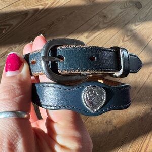 Vintage Childrens leather belt